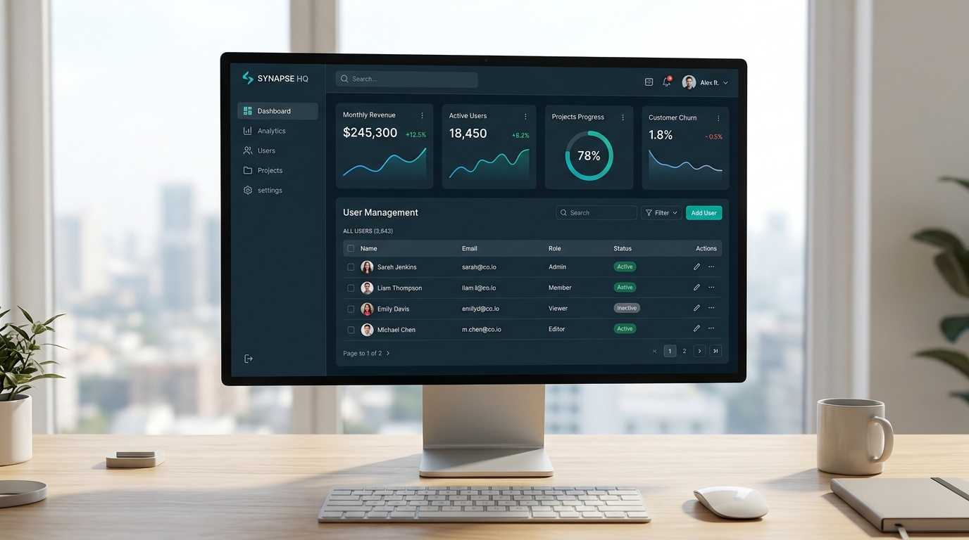 Business website project thumbnail